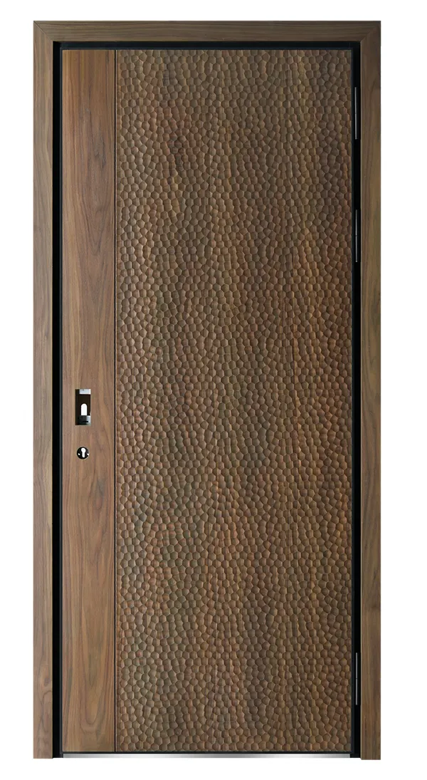 Armored Ambiance: Steel-Wood Doors for a Secure and Welcoming Entrance - 翻译中...